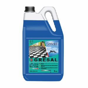 Gresal Detergent degresant concentrat pentru murdăria perisitentă de pe toate tipurile de suprafețe. Sanidet, toreco.md