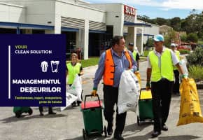 Managementul deseurilor - tomberoane, containere, cosuri colectare selectiva