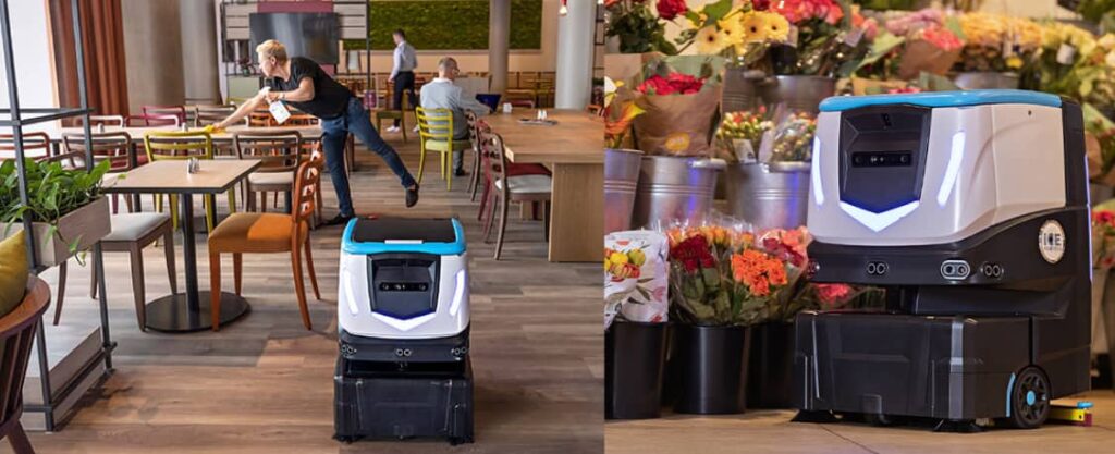 Cobi 18 - robot frecare-uscare pardoseli, restaurante si florarii