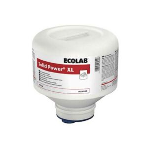 Detergent Solid Power XL 4.5kg pentru masina de spalat vase, foarte concentrat, alcalin, pentru apa cu duritate scazuta (
