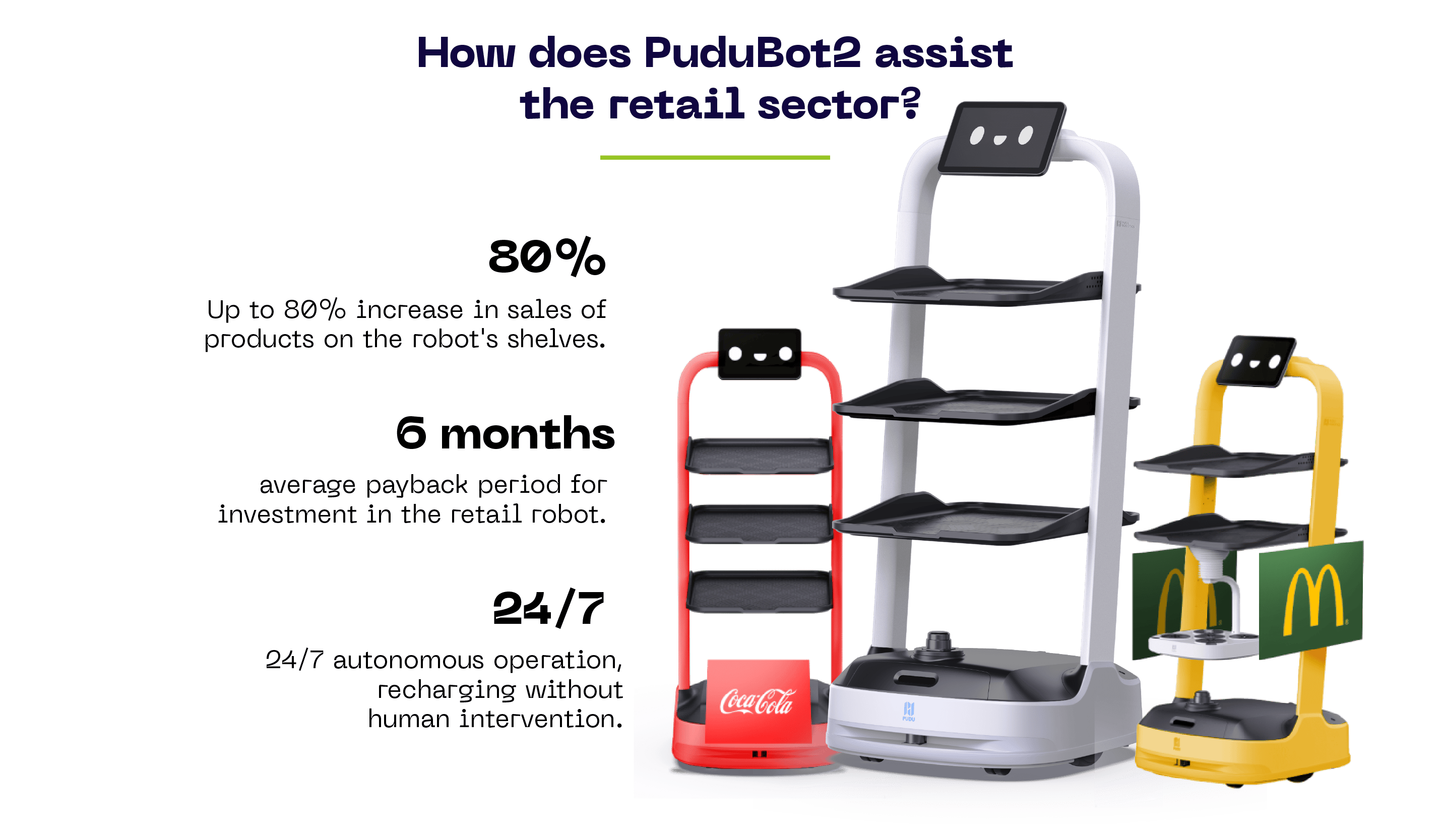 PuduBot2 - robot promotor supermarket, centru comercial, expozitii