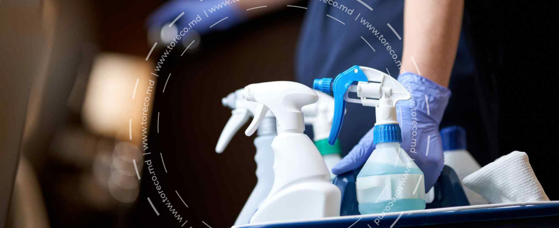 detergenți rofesionali, produse de curățenie profesionale, curățenie industrială, ecolab, toreco, tork, md