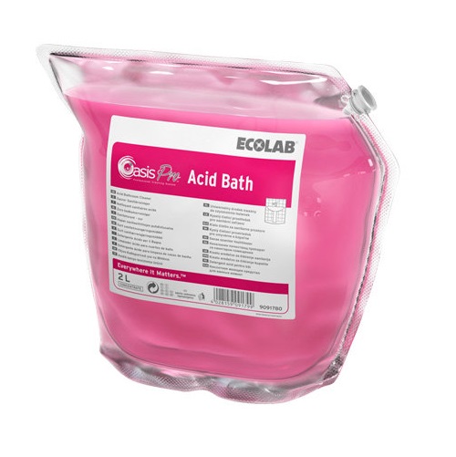 Oasis Pro Acid Bath, detergent acid pentru zone sanitare, 2 L, Ecolab, Moldova, toreco