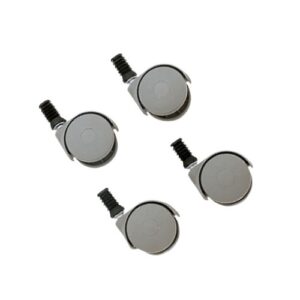 Set 4 roti pivotante pentru galeti, 22 L, IPC, Moldova, toreco