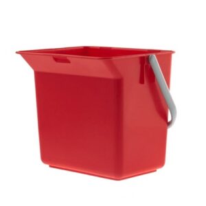 Galeata profesionala, 6 L, rosie, IPC, Moldova, toreco